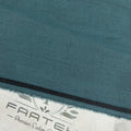 Teal British Wool two-tone unstitched winter fabric – Faateh