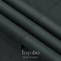 Charcoal - Toyobo Korean - Blended Fabric