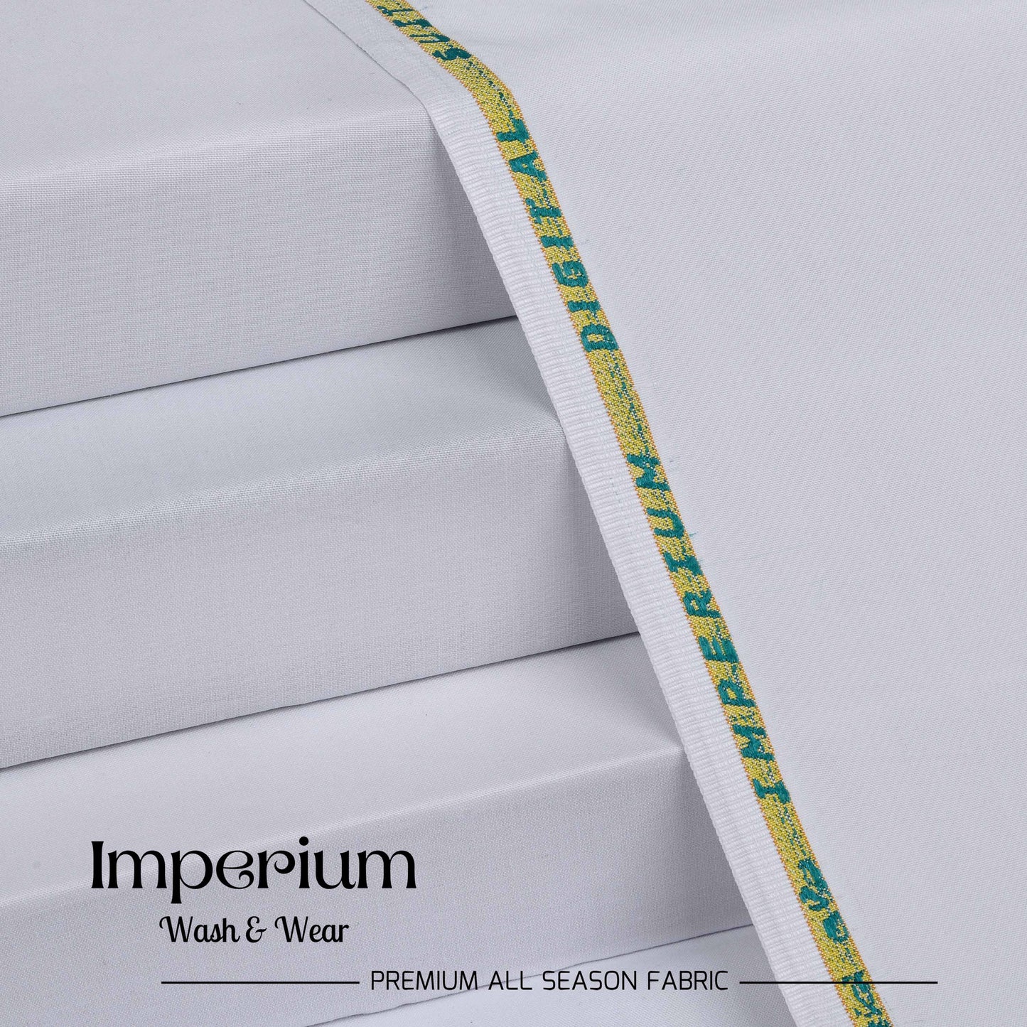 Imperium Wash & Wear - White - All Season Blended Collection