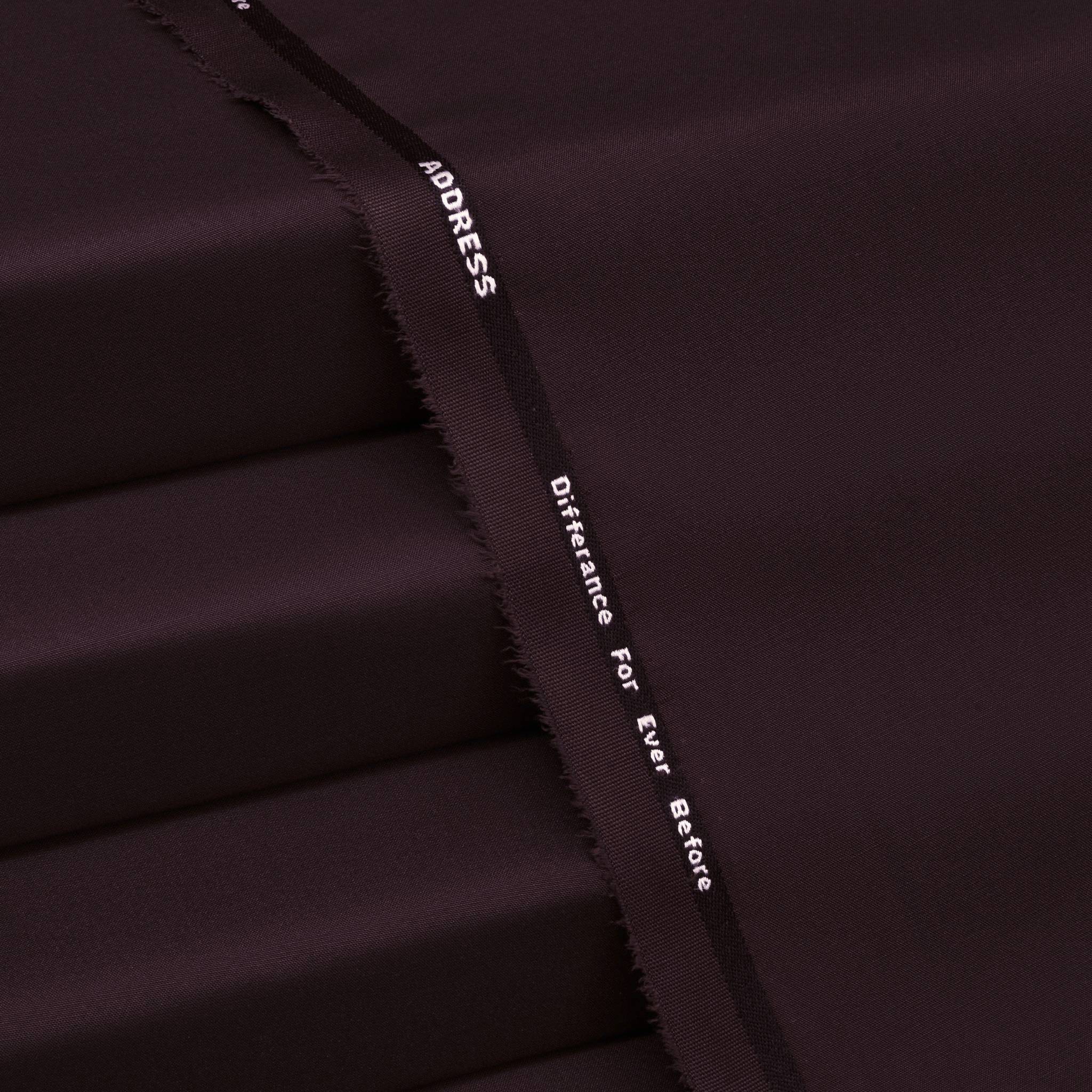 Address - Premium Blended Fabric - Wine