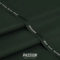 Bottle Green Passion wash & wear unstitched fabric, 4 metres – Faateh