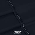 Midnight Blue Passion wash & wear unstitched fabric, 4 metres – Faateh