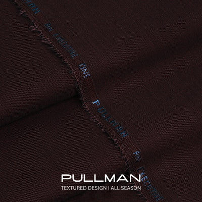 Maroon – Pull Man – Self-Textured Wash & Wear