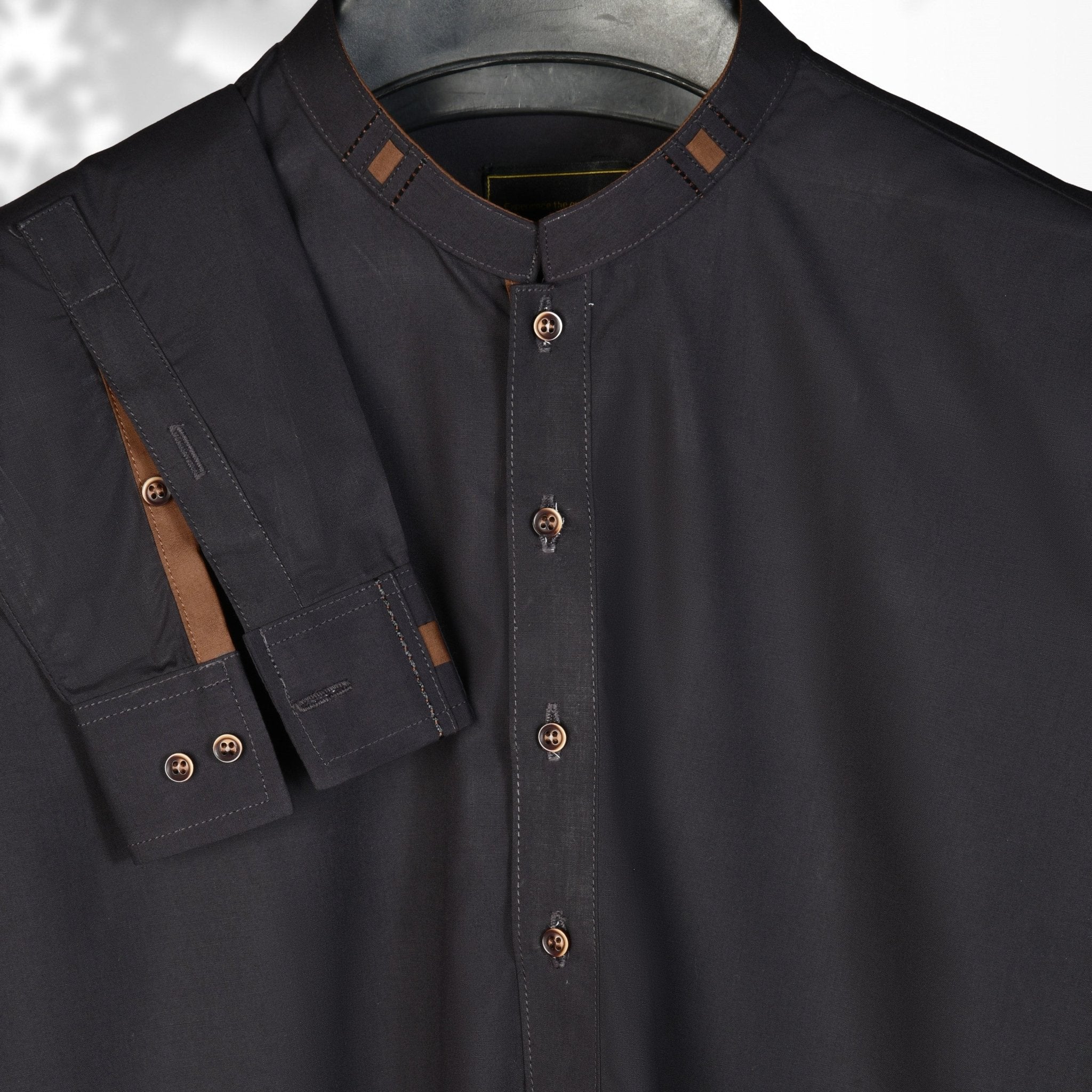 Designer -Purple Blended Kameez Shalwar - Faateh Store