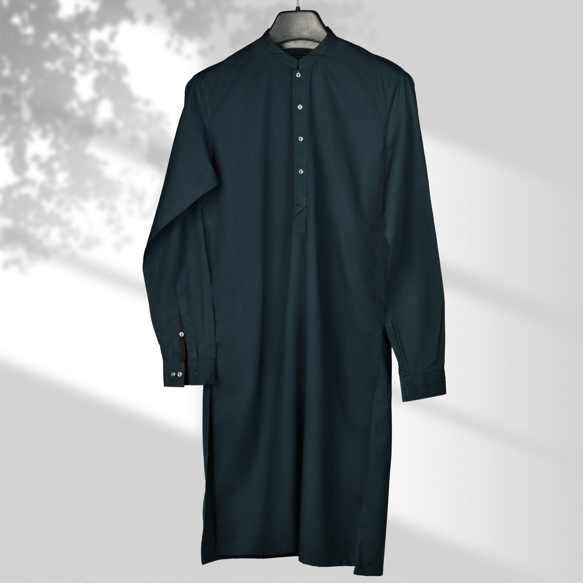 Zarf - Olive Blended Kameez Shalwar