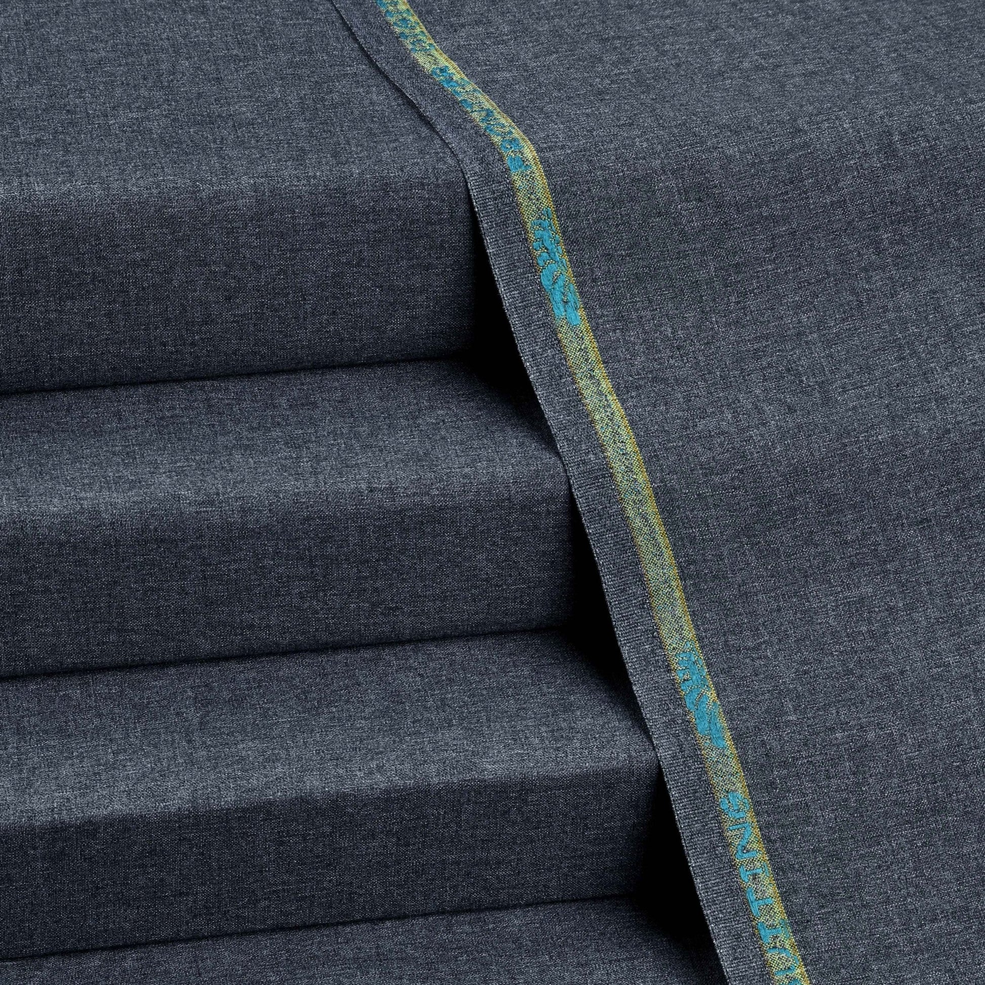 Frontier Suiting - Dark Gray - Premium Winter Fabric #8 - Faateh Store
