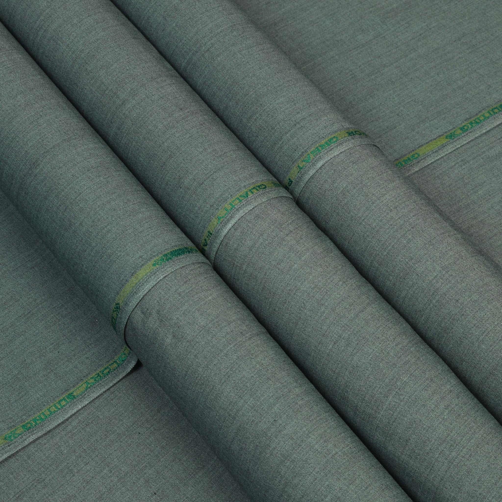 Green - Urban Glory - Wash & Wear Fabric - Faateh Store
