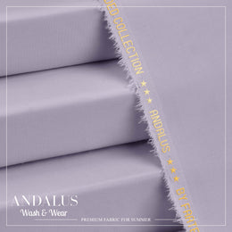 Mauve - Andalus - Wash & Wear Fabric