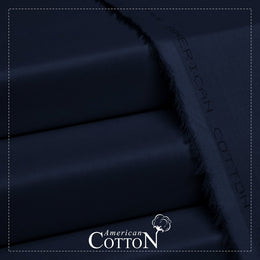Navy Blue - American Cotton - Soft