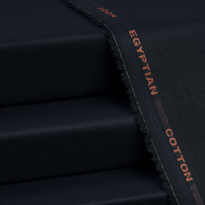 Navy Blue - Gul Rose Egyptian Cotton - Soft
