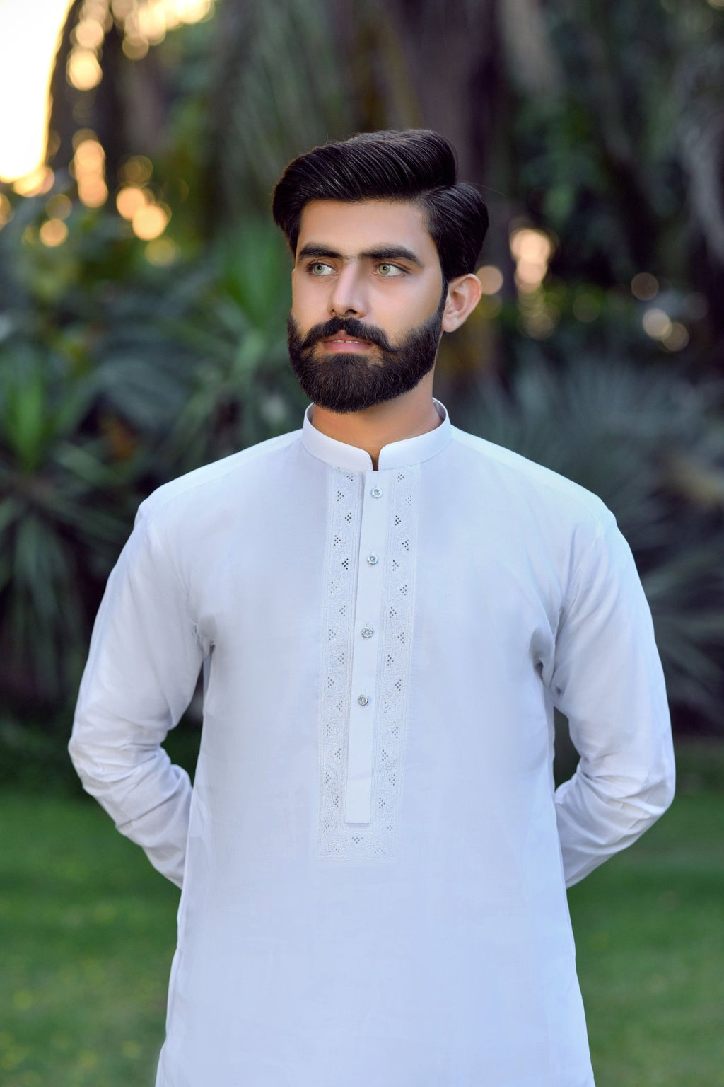 RAEES - Unstitched Embroidered Collection D-2 - Faateh Store