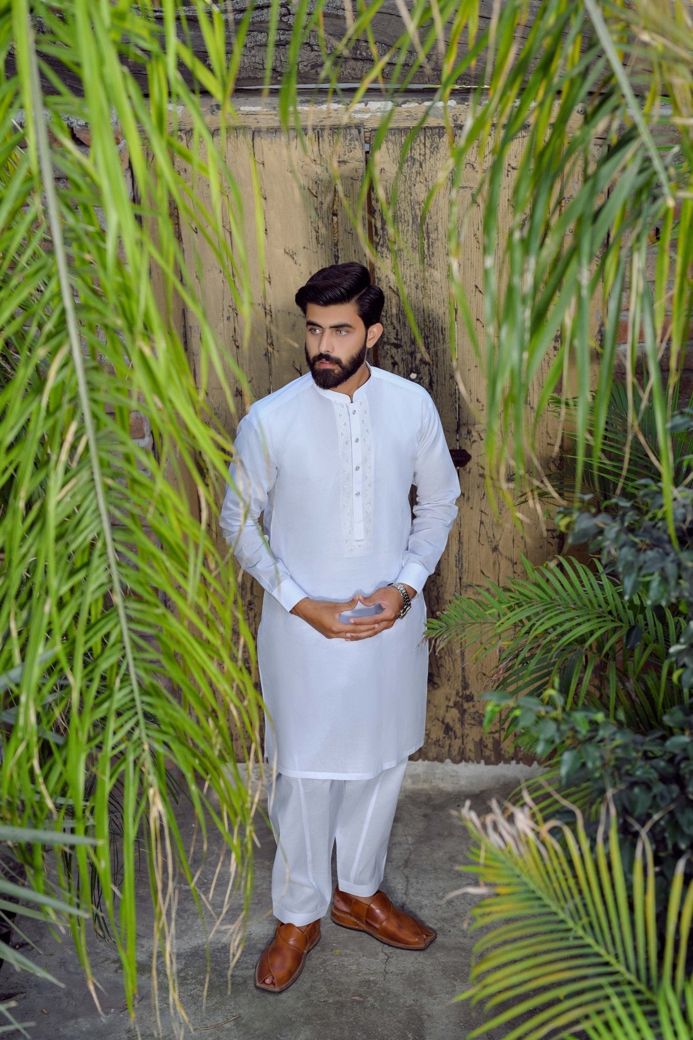 RAEES - Unstitched Embroidered Collection D-2 - Faateh Store
