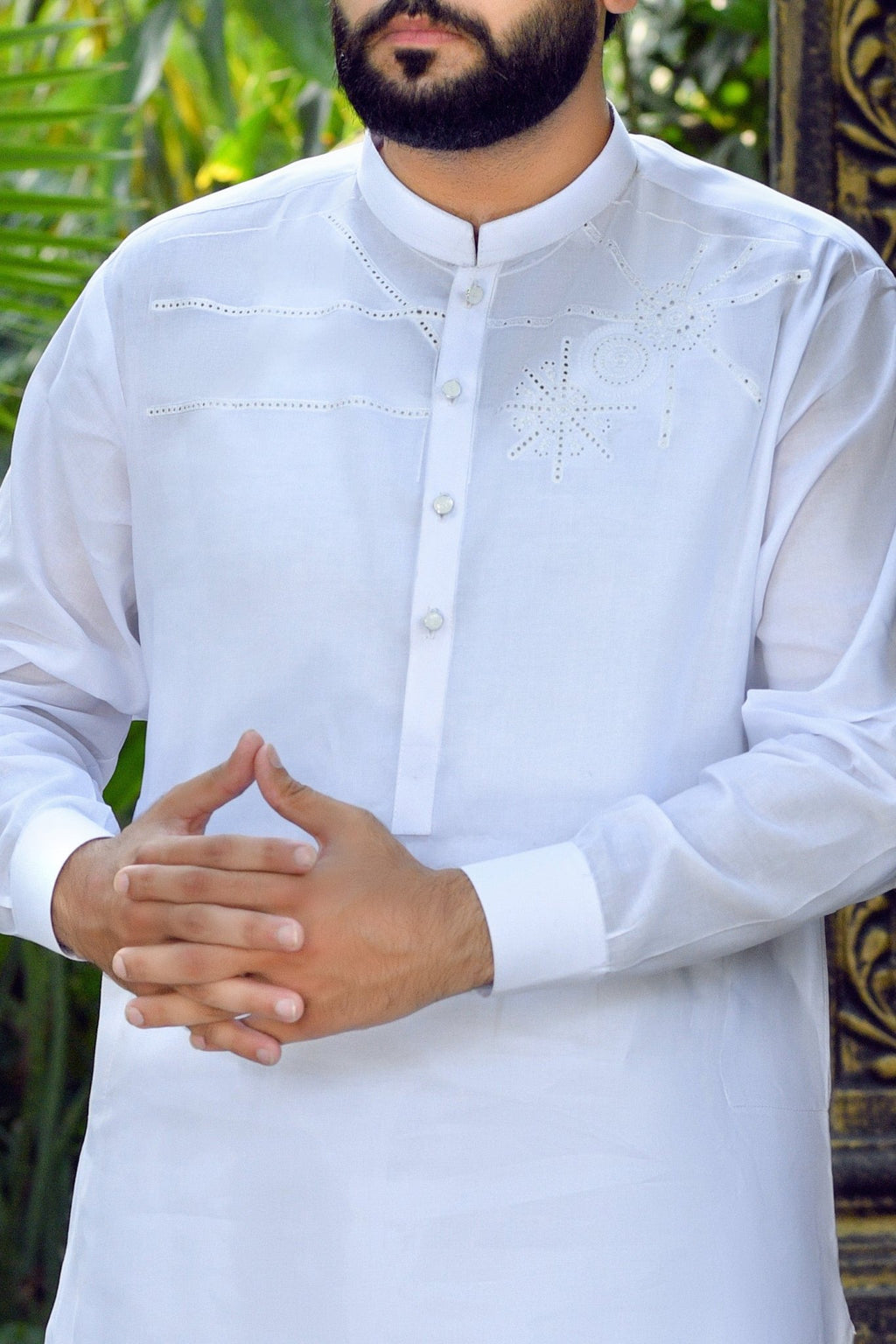 RAEES - Unstitched Embroidered Collection D-3 - Faateh Store