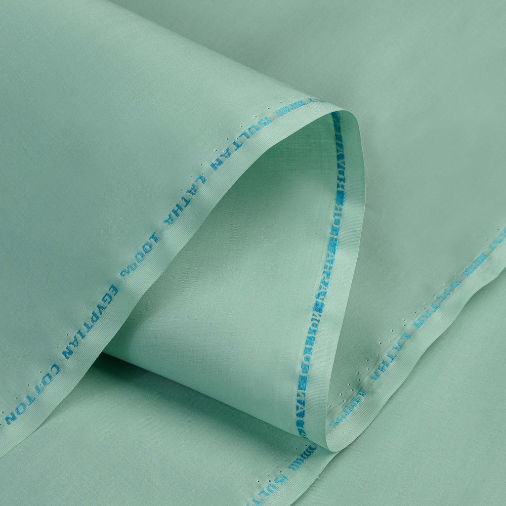 Sultan Latha (Hard) - Made from Egyptian Cotton - Lite Green - Faateh Store