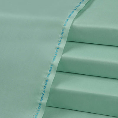 Sultan Latha (Hard) - Made from Egyptian Cotton - Lite Green