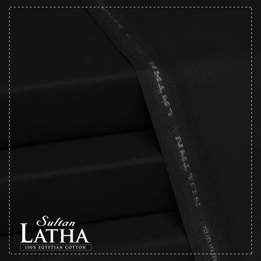 Sultan Latha - Soft - Black - Faateh Store