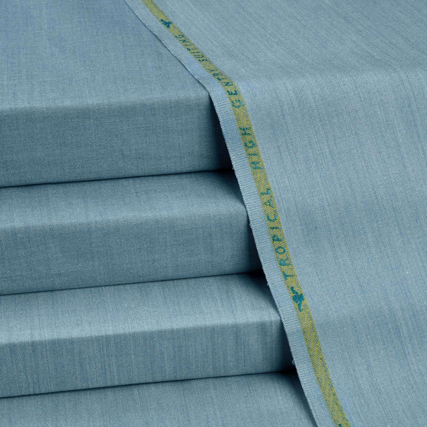 Tropical High Gentry - Sea Blue - Premium Winter Fabric - Faateh Store