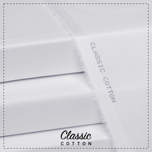 White - Classic Cotton - Soft - Faateh Store